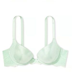 Victoria’s Secret Dream Angels Green Shimmer Push-Up Bra 34D